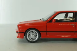 BMW M3 (E30), red, 24982, CHE ZHI 1:24