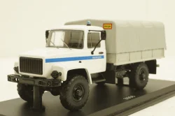 Газ-3308 4х4, милиция, SSM1154, SSM 1:43