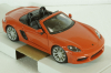 Porsche Boxster 718 (982) Spider 2016, orange, BU21087OR, Burago 1:24