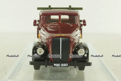 Morris Commercial Truck Heartbeat Greengrass, dark red, CC07301, Corgi 1:43