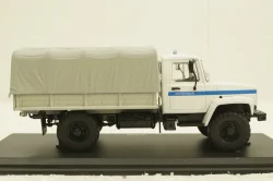 Газ-3308 4х4, милиция, SSM1154, SSM 1:43