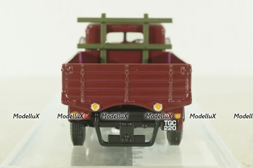 Morris Commercial Truck Heartbeat Greengrass, dark red, CC07301, Corgi 1:43