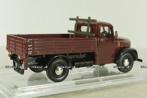 Morris Commercial Truck Heartbeat Greengrass, dark red, CC07301, Corgi 1:43