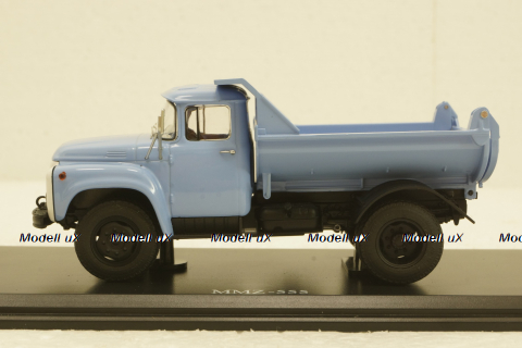 Зил-ММЗ-555, самосвал, поздняя облицовка радиатора, SSM1040, SSM 1:43
