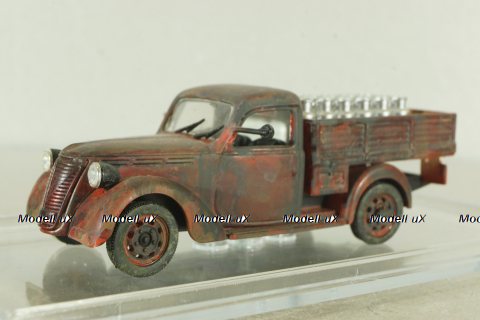 Fiat 1100 ELR 1954, red, Altaya 1:43
