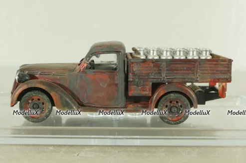 Fiat 1100 ELR 1954, red, Altaya 1:43
