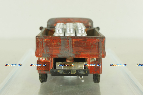 Fiat 1100 ELR 1954, red, Altaya 1:43