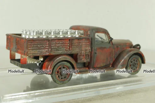 Fiat 1100 ELR 1954, red, Altaya 1:43
