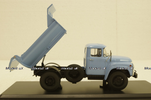 Зил-ММЗ-555, самосвал, поздняя облицовка радиатора, SSM1040, SSM 1:43