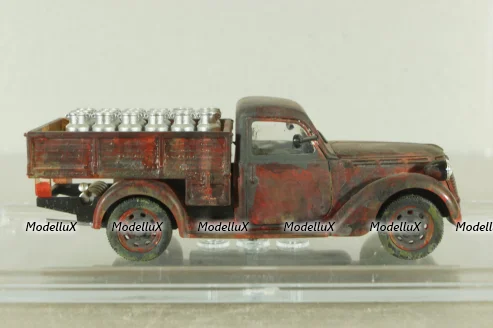 Fiat 1100 ELR 1954, red, Altaya 1:43