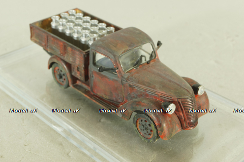 Fiat 1100 ELR 1954, red, Altaya 1:43