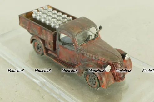 Fiat 1100 ELR 1954, red, Altaya 1:43