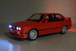 BMW M3 (E30), red, 24982, CHE ZHI 1:24
