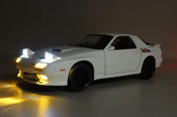 Mazda RX-7 FC3S 1990, white, 20052, Jinlifang 1:24