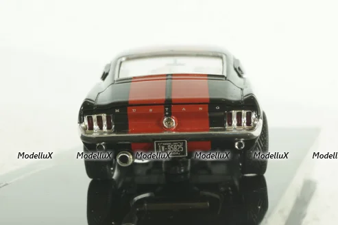 Ford Mustang Fastback 1967, black/red, CLC478, IXO 1:43