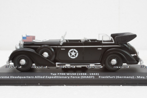 Mercedes TYP 770K W150, Altaya Military #73 Altaya 1:43 Уценка!