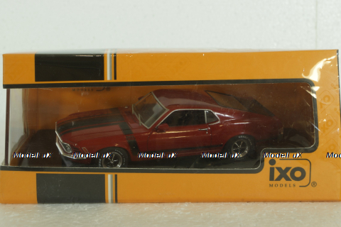 Ford Mustang Boss 302, 1970, red, CLC476, IXO 1:43