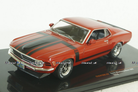 Ford Mustang Boss 302, 1970, red, CLC476, IXO 1:43