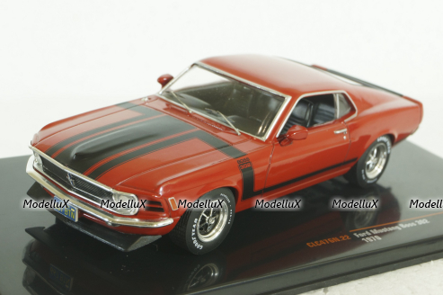 Ford Mustang Boss 302, 1970, red, CLC476, IXO 1:43