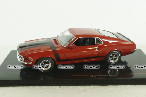 Ford Mustang Boss 302, 1970, red, CLC476, IXO 1:43