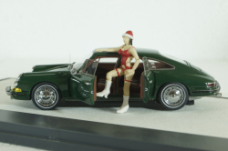 Porsche 911 Troutman & Barnes 4 doors 1967, green, edition Merry X-mas, MX41607-023, Matrix 1:43