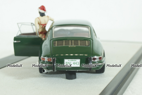 Porsche 911 Troutman & Barnes 4 doors 1967, green, edition Merry X-mas, MX41607-023, Matrix 1:43