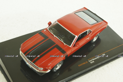 Ford Mustang Boss 302, 1970, red, CLC476, IXO 1:43