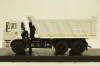 Камаз-6520, белый, самосвал 3-х осный, SSM1250, SSM 1:43
