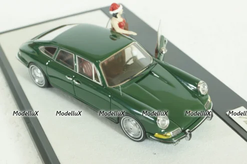 Porsche 911 Troutman & Barnes 4 doors 1967, green, edition Merry X-mas, MX41607-023, Matrix 1:43