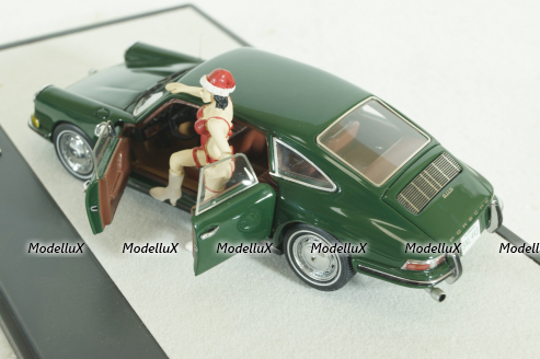Porsche 911 Troutman & Barnes 4 doors 1967, green, edition Merry X-mas, MX41607-023, Matrix 1:43