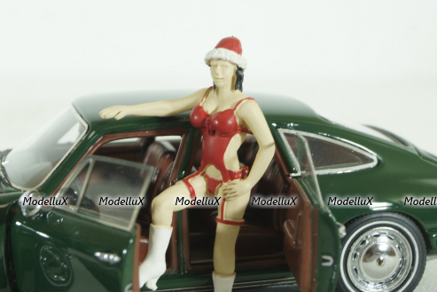 Porsche 911 Troutman & Barnes 4 doors 1967, green, edition Merry X-mas, MX41607-023, Matrix 1:43