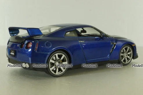 Nissan GT-R (R35) Fast and Furious, blue, 97036, Jada 1:24
