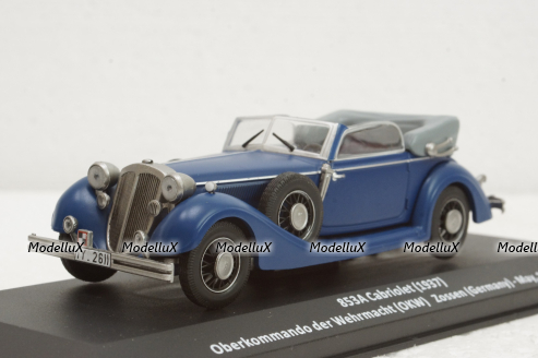 Horch 853A cabriolet (1937), Altaya Military #82 Altaya 1:43
