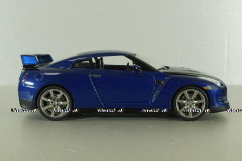 Nissan GT-R (R35) Fast and Furious, blue, 97036, Jada 1:24
