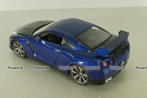 Nissan GT-R (R35) Fast and Furious, blue, 97036, Jada 1:24