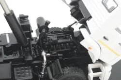 Камаз-6520, белый, самосвал 3-х осный, SSM1250, SSM 1:43
