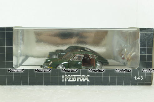 Porsche 911 Troutman & Barnes 4 doors 1967, green, edition Merry X-mas, MX41607-023, Matrix 1:43