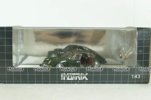 Porsche 911 Troutman & Barnes 4 doors 1967, green, edition Merry X-mas, MX41607-023, Matrix 1:43