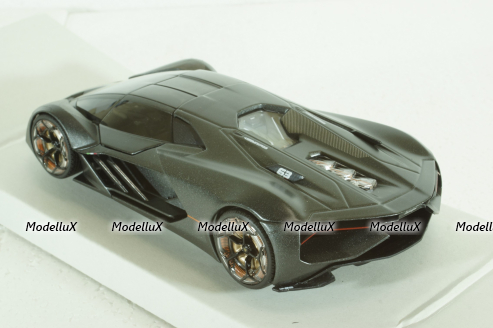 Lamborghini Terzo Millenio 2020, carbon, grey, BU21094Z, Burago 1:24
