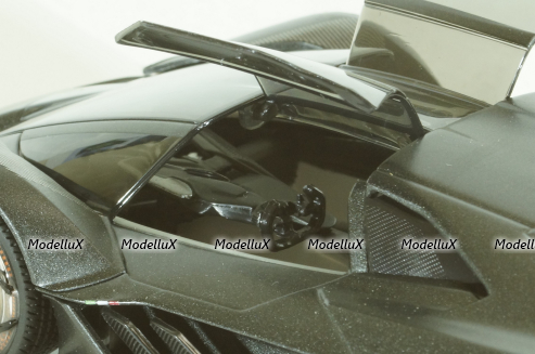 Lamborghini Terzo Millenio 2020, carbon, grey, BU21094Z, Burago 1:24