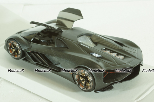 Lamborghini Terzo Millenio 2020, carbon, grey, BU21094Z, Burago 1:24
