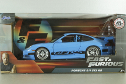 Porsche 911 (996) GT3 RS blue, Fast and Furious 5 (2011), 33667, Jada 1:24