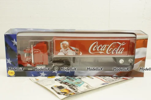 Kenworth T600, Coca-Cola, American trucks, Spain, #18, Altaya 1:43