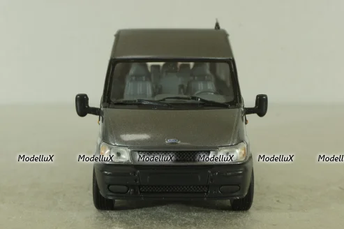 Ford Transit high roof 2000, grey, 89400, Minichamps 1:43