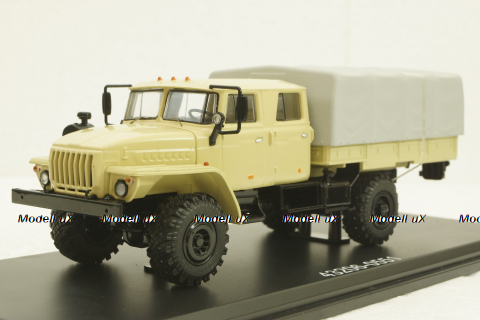 Урал-43206-0551, бежевый, SSM1227, SSM 1:43