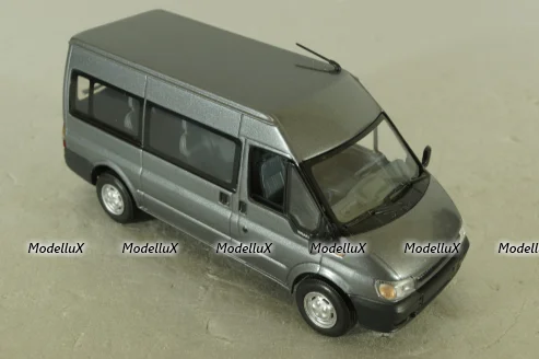 Ford Transit high roof 2000, grey, 89400, Minichamps 1:43