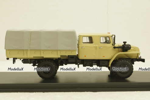 Урал-43206-0551, бежевый, SSM1227, SSM 1:43