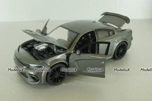Dodge Charger SRT Hellcat 2021 Fast X (Fast & Furious 10) grey, 34472, Jada 1:24 Уценка!
