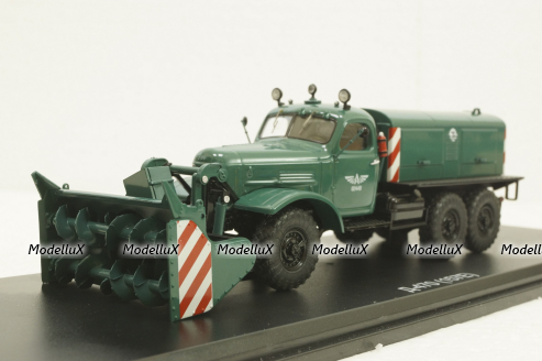 Д-470 Зил-157Е, шнекороторный снегоуборочный автомобиль, SSM1107, SSM 1:43