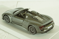 Porsche 918 Spyder 2010, grey, BU21076GR, Burago 1:24